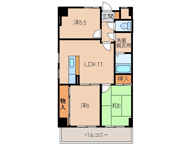 和歌山県岩出市荊本 岩出駅 3LDK マンション 賃貸物件詳細