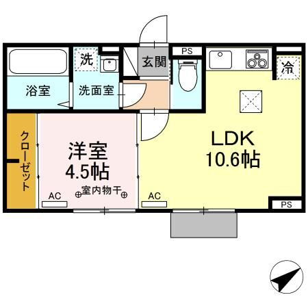 宮城県宮城郡利府町新中道１ 利府駅 1LDK アパート 賃貸物件詳細