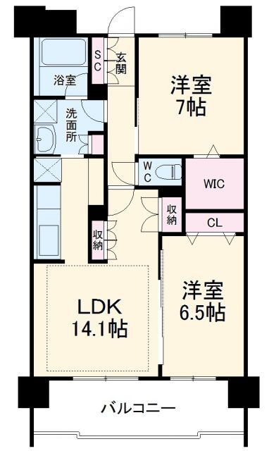 愛知県名古屋市東区白壁２ 清水駅 2LDK マンション 賃貸物件詳細