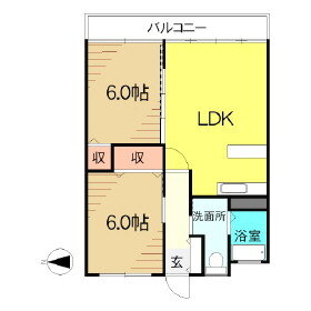 福島県郡山市菜根３ 郡山駅 2LDK マンション 賃貸物件詳細