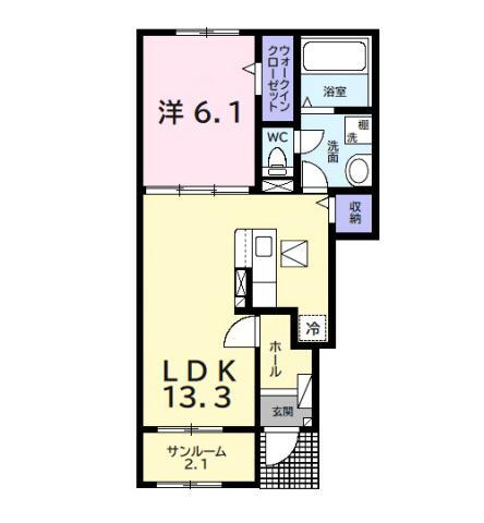 千葉県木更津市ほたる野３ 木更津駅 1LDK アパート 賃貸物件詳細