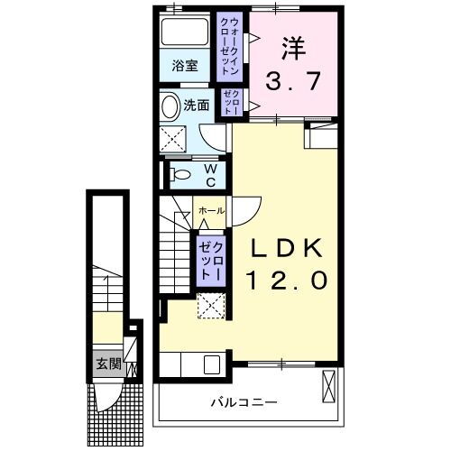 茨城県牛久市上柏田４ 牛久駅 1LDK アパート 賃貸物件詳細