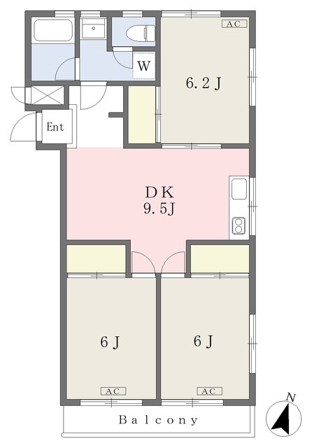 東京都豊島区要町３ 千川駅 3DK マンション 賃貸物件詳細