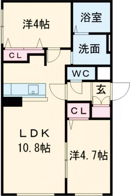 北海道千歳市日の出３ 千歳駅 2LDK マンション 賃貸物件詳細