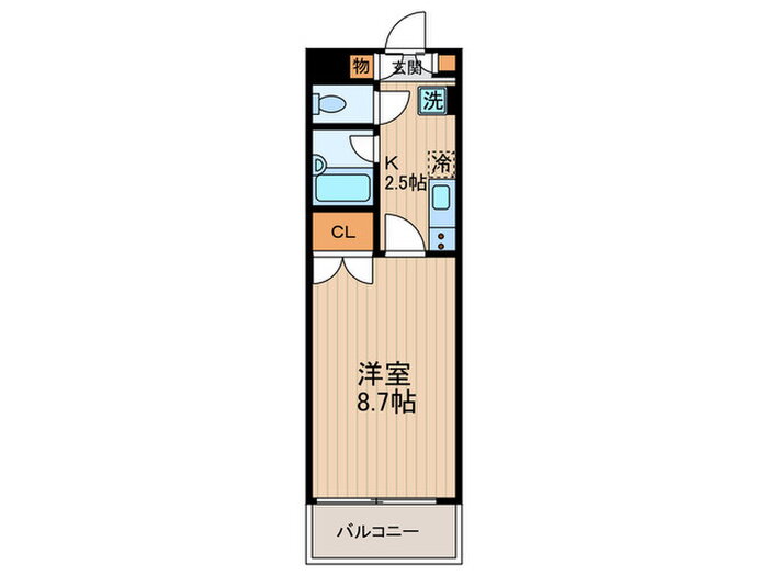 東京都品川区南品川３ 青物横丁駅 1K マンション 賃貸物件詳細
