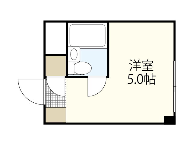 広島県広島市中区広瀬北町 別院前駅 ワンルーム マンション 賃貸物件詳細
