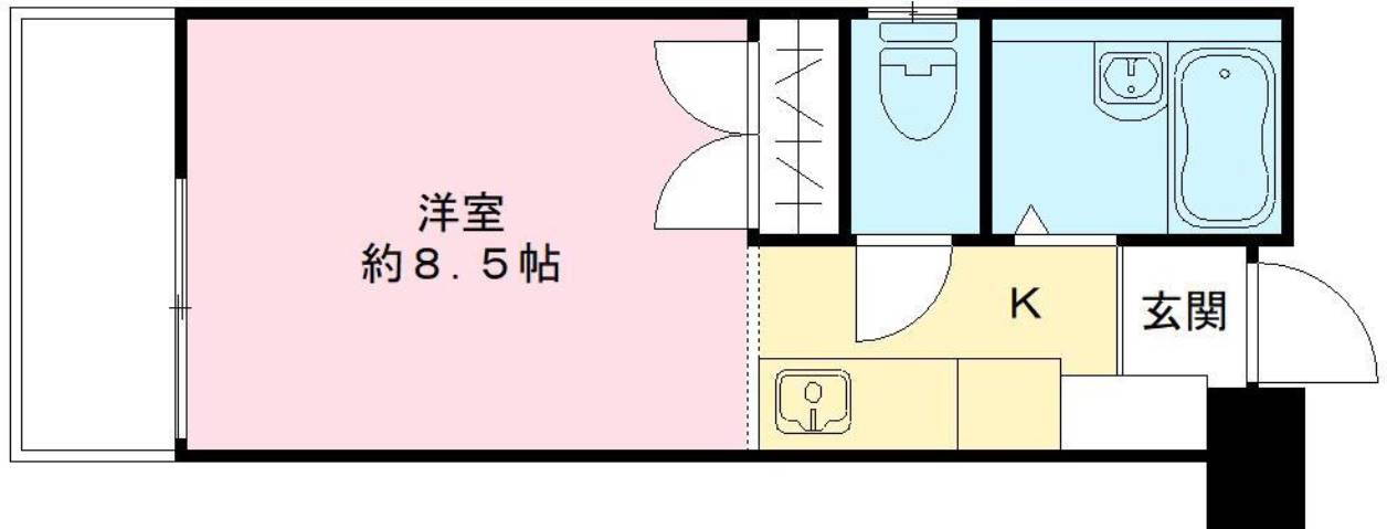 愛知県名古屋市西区花の木１ 浅間町駅 1K マンション 賃貸物件詳細