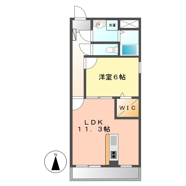 愛知県名古屋市西区中小田井４ 中小田井駅 1LDK マンション 賃貸物件詳細
