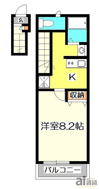 東京都小金井市緑町４ 東小金井駅 1K アパート 賃貸物件詳細