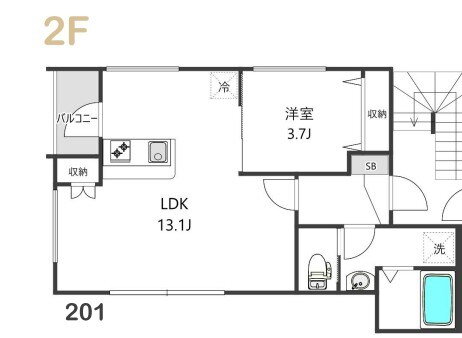 東京都杉並区和田３ 東高円寺駅 1LDK アパート 賃貸物件詳細