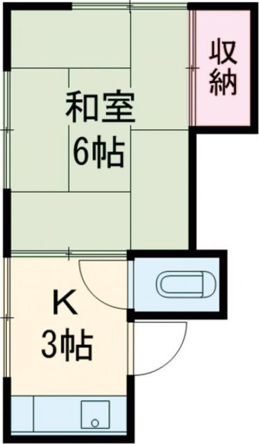 東京都江戸川区北小岩３ 江戸川駅 1K アパート 賃貸物件詳細