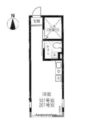 神奈川県横浜市神奈川区神大寺４ 片倉町駅 ワンルーム アパート 賃貸物件詳細