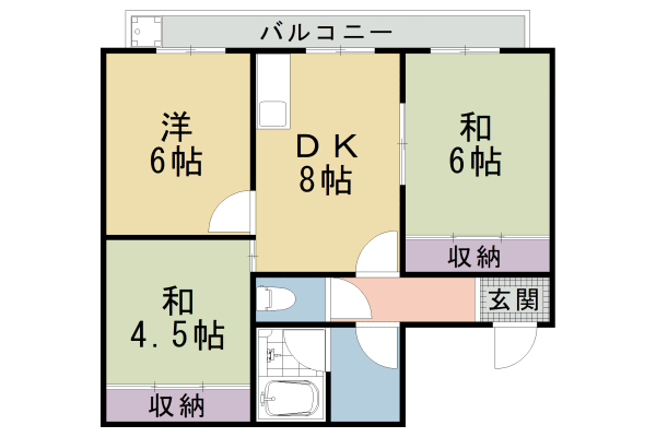 京都府京都市左京区北白川堂ノ前町 出町柳駅 3LDK マンション 賃貸物件詳細