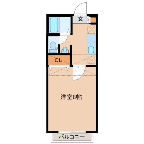 宮城県多賀城市山王 陸前山王駅 1K アパート 賃貸物件詳細