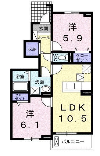 静岡県菊川市沢水加 金谷駅 2LDK アパート 賃貸物件詳細