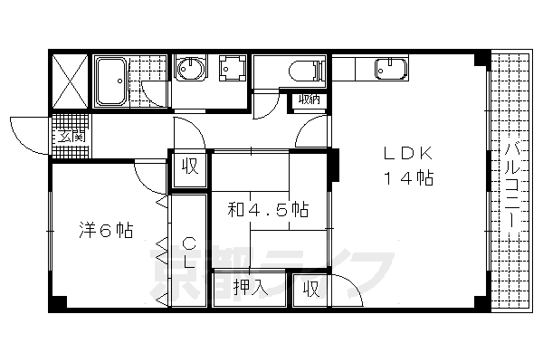 滋賀県大津市浜大津４ びわ湖浜大津駅 2LDK マンション 賃貸物件詳細