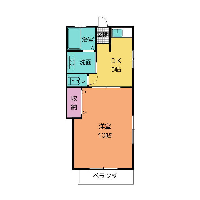 静岡県沼津市大塚 片浜駅 1DK アパート 賃貸物件詳細
