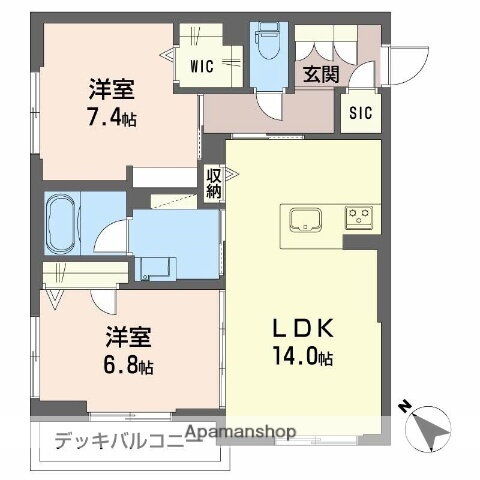 静岡県浜松市中央区西伊場町 浜松駅 2LDK マンション 賃貸物件詳細
