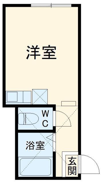 神奈川県横浜市西区浅間台 平沼橋駅 ワンルーム アパート 賃貸物件詳細