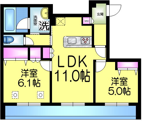 東京都荒川区町屋３ 町屋駅 2LDK マンション 賃貸物件詳細