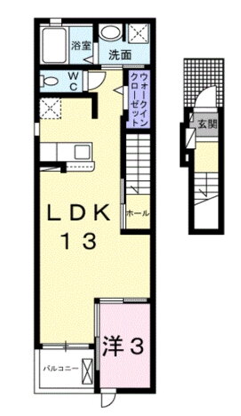 愛知県名古屋市天白区菅田２ 鳴子北駅 1LDK アパート 賃貸物件詳細