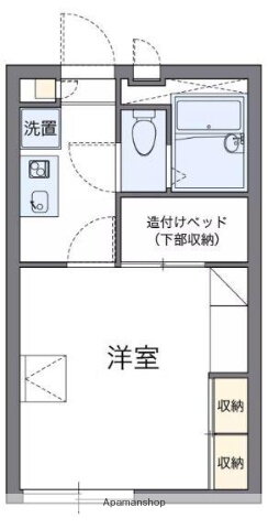 香川県高松市西町 昭和町駅 1K アパート 賃貸物件詳細