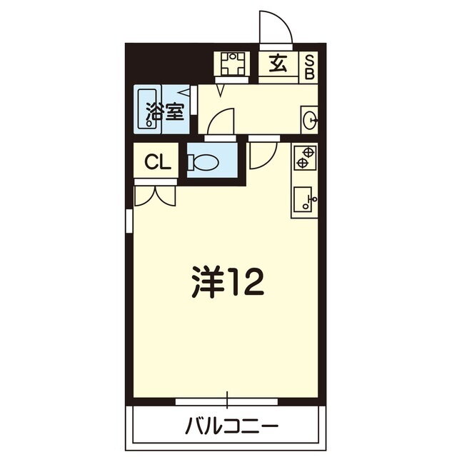 熊本県熊本市中央区本荘４ ワンルーム マンション 賃貸物件詳細