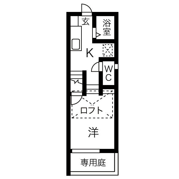 愛知県名古屋市天白区天白町大字野並字相生 鳴子北駅 1SK アパート 賃貸物件詳細