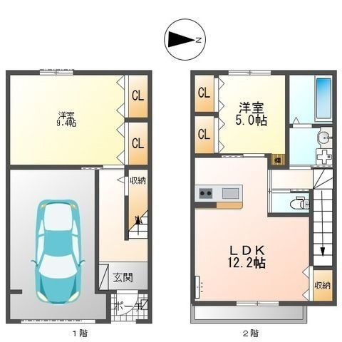 千葉県白井市西白井４ 西白井駅 2LDK アパート 賃貸物件詳細