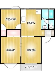 岡山県倉敷市上東 庭瀬駅 3DK アパート 賃貸物件詳細