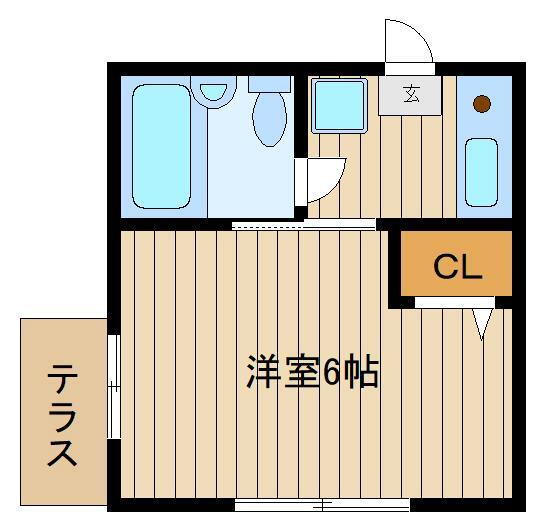 埼玉県新座市栄４ 大泉学園駅 1K アパート 賃貸物件詳細