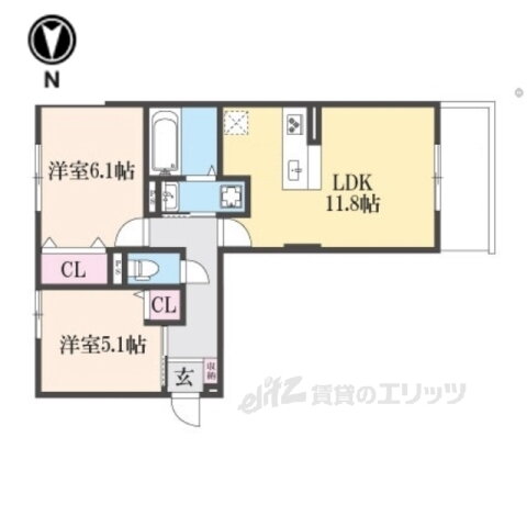 奈良県北葛城郡王寺町本町４ 畠田駅 2LDK アパート 賃貸物件詳細