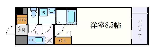 愛知県名古屋市中村区亀島２ 亀島駅 1K マンション 賃貸物件詳細