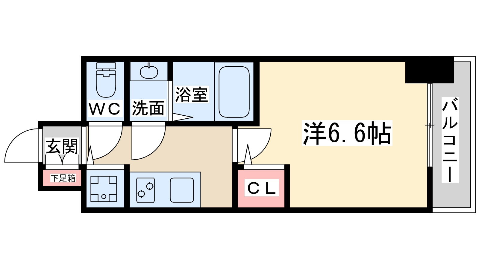大阪府大阪市北区中津７ 中津駅 1K マンション 賃貸物件詳細
