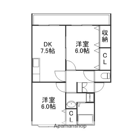 石川県小松市今江町２ 粟津駅 2DK マンション 賃貸物件詳細