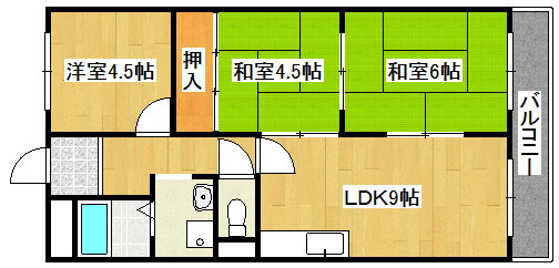 大阪府大阪市平野区平野本町１ 平野駅 3LDK マンション 賃貸物件詳細