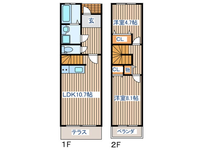 宮城県仙台市宮城野区宮千代２ 薬師堂駅 2LDK 一戸建て 賃貸物件詳細