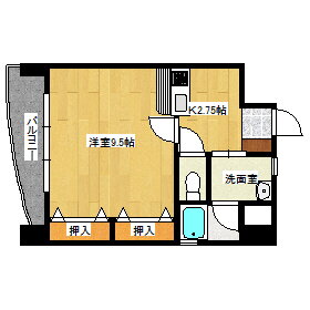 広島県広島市中区白島九軒町 白島駅 1K マンション 賃貸物件詳細
