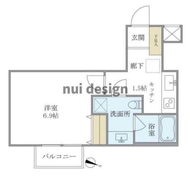 東京都世田谷区上馬４ 駒沢大学駅 1K マンション 賃貸物件詳細