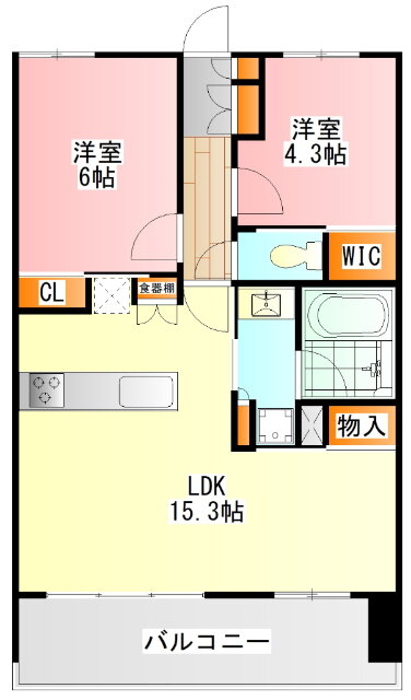 神奈川県相模原市緑区橋本３ 橋本駅 2LDK マンション 賃貸物件詳細