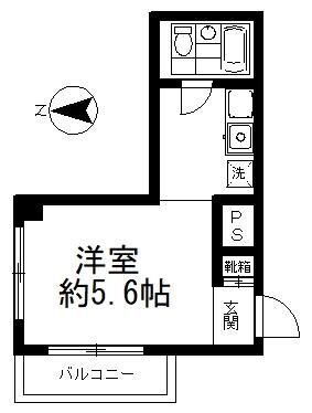 ライオンズマンションハチオウジ第２ 4階 1K 賃貸物件詳細