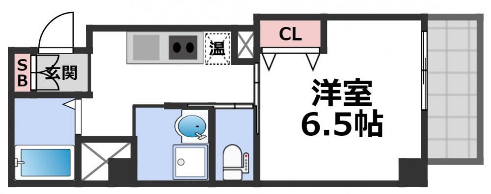 大阪府東大阪市足代新町 布施駅 1K マンション 賃貸物件詳細