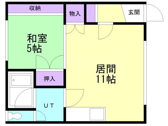 北海道旭川市東光十条４ 1LDK アパート 賃貸物件詳細
