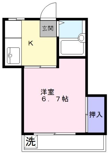 東京都調布市飛田給１ 飛田給駅 1K アパート 賃貸物件詳細