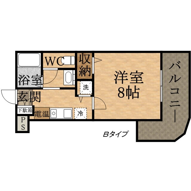 兵庫県宝塚市山本東３ 山本駅 1K マンション 賃貸物件詳細