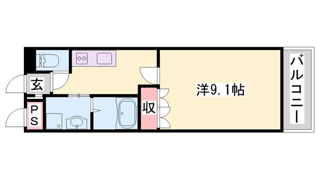 兵庫県加西市北条町横尾 北条町駅 1K アパート 賃貸物件詳細