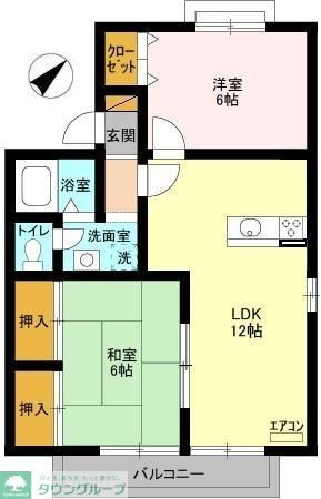 千葉県千葉市緑区おゆみ野６ 鎌取駅 2LDK アパート 賃貸物件詳細