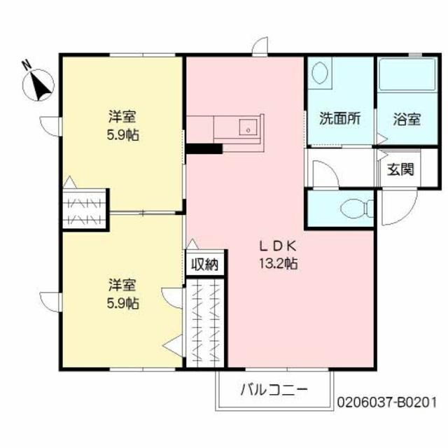 大分県速見郡日出町大字藤原 2LDK アパート 賃貸物件詳細