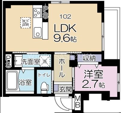 東京都世田谷区松原１ 代田橋駅 1LDK マンション 賃貸物件詳細
