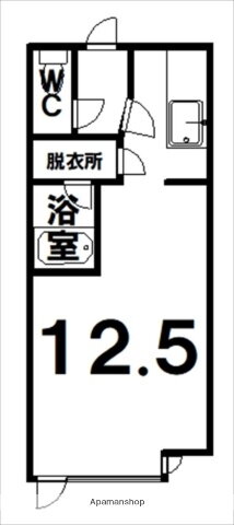 北海道河東郡音更町宝来西町南１ 帯広駅 ワンルーム アパート 賃貸物件詳細